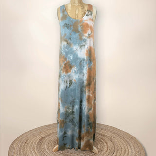 SS2015B Phoebe - Tank Maxi Dress - Cholla