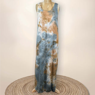 SS2015C Phoebe - Tank Maxi Dress - Nopal