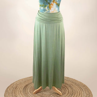 SS2017I Lisa - S/M Maxi Skirt - Cactus Green