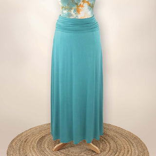 SS2018G Zoey - L/XL Maxi Skirt - Turquoise