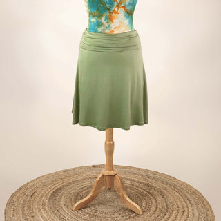 SS2020I Bree - L/XL Midi Skirt - Cactus Green