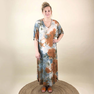 SS2021B Adele - Caftan Dress - Cholla