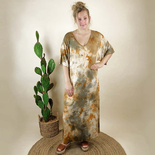 SS2021D Adele - Caftan Dress - Ocotillo