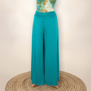 SS2025G Michelle - L/XL Gaucho Pants - Turquoise