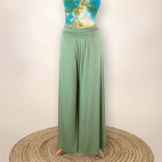 SS2025I Michelle - L/XL Gaucho Pants - Cactus Green