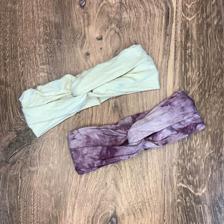 SS2035JF Twisted Headband Set (2A) - Purple Rain/Sabino