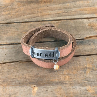 SS2060 Run Wild Wrap Bracelet with Bead