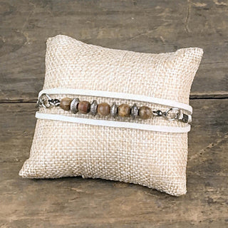SS2085 Sands Beads Cream Anklet