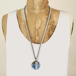 SS2089 Round Balance Necklace