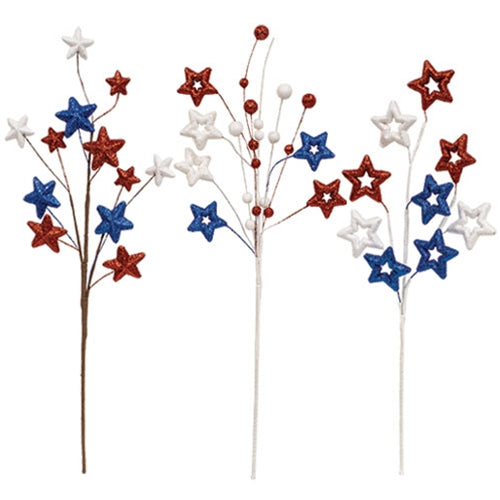 Sparkle Americana Star Spray