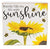 Sunshine Sunflower & Bees Box Sign