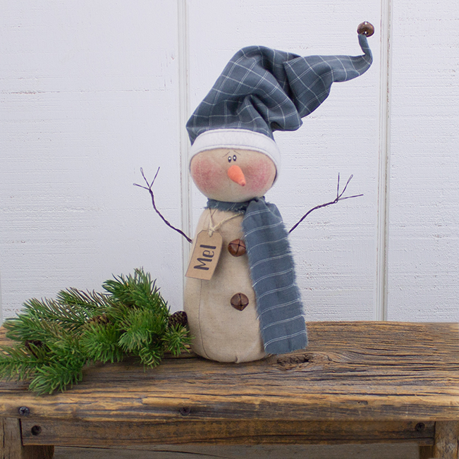 Mel the Whimsical Snowman