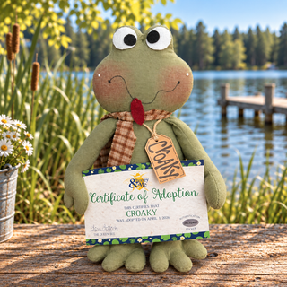Limited Edition- Croaky the Frog – Summer 2026 Bronze Subscription Box