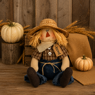 Kernel the Scarecrow 9.5" | Primitive Fall Decor
