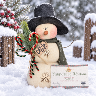 Limited Edition- Dazzle the Snowman – Winter 2025 Gold Subscription