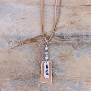 E19917 Strength Light Necklace w/Light Beads