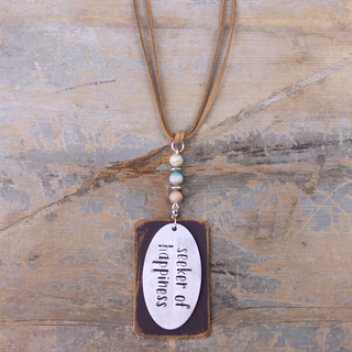 E19924 Seeker of Happiness Car Charm/Necklace