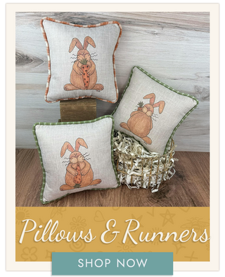 Pillows & Runners Shop Now