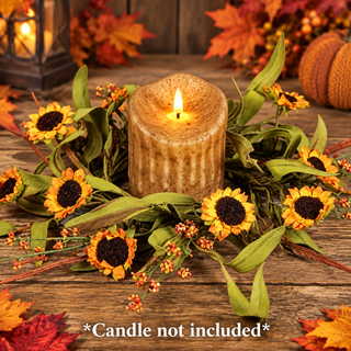 Sunflower Candle Ring