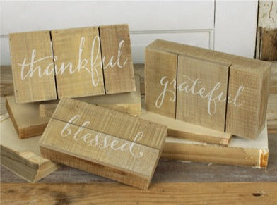 Rustic Chic Fall Pallet Sign Set (3A)