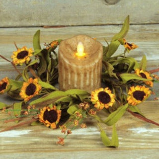 Sunflower Candle Ring