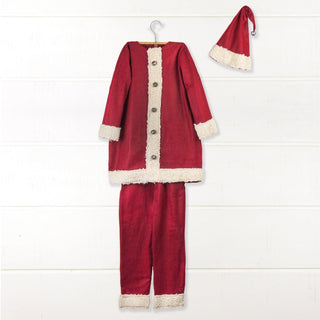 Large Hanging Santa Suit with Hat