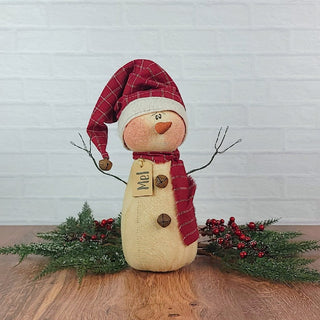 Mel the Whimsical Snowman