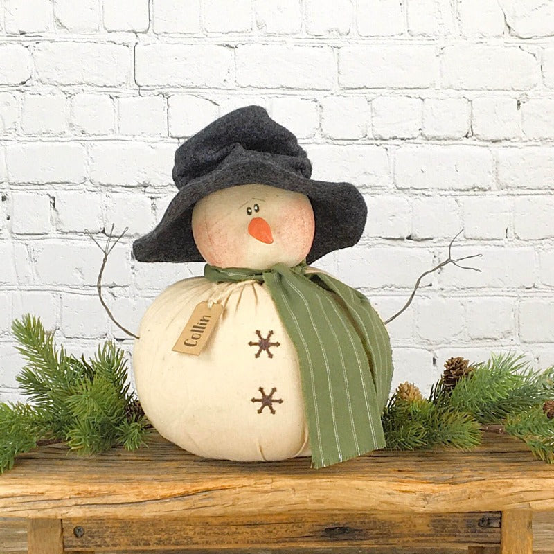 Collin the Whimsical Snowman