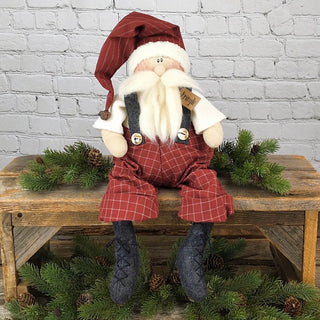 Kringle Sitting Whimsy Santa Claus