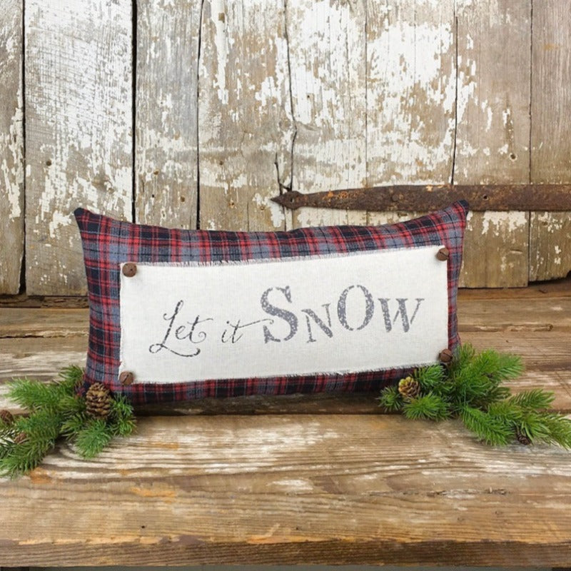 Small Let It Snow Décor with Bells