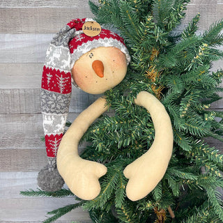 Jackson the Tree Hugger Snowman