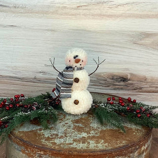 Mini Wooly Snowman