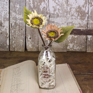 Small Rustic Sunflower Stem Set (2A)