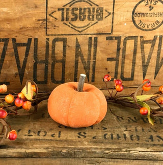 Small Fabric Pumpkin