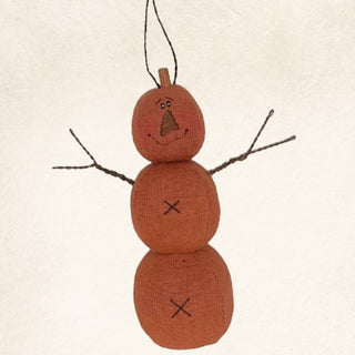 Fabric Jack-O-Lantern Ornament