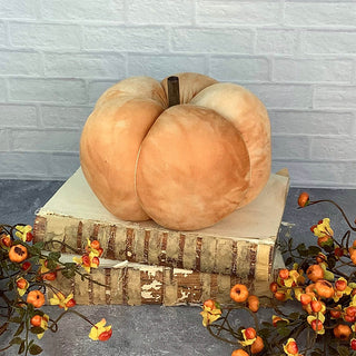 Large Orange Tye Dye Pumpkin