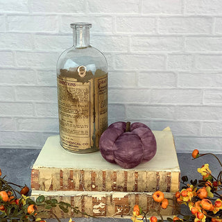 Small Purple Tye Dye Pumpkin