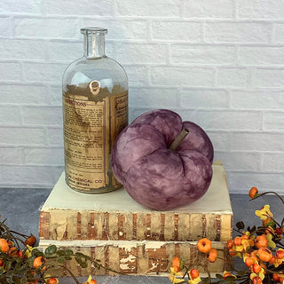 Medium Purple Tye Dye Pumpkin