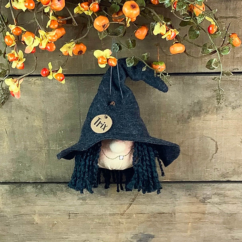 Trix the Groovy Witch Ornament