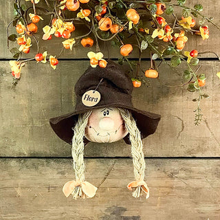 Flora the Groovy Scarecrow Ornament