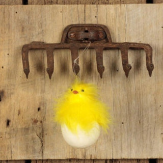 Hanging Chick in Egg Ornament