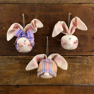 Bunny Ornament Set (3A)