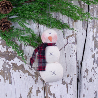 Snowman Body Ornament